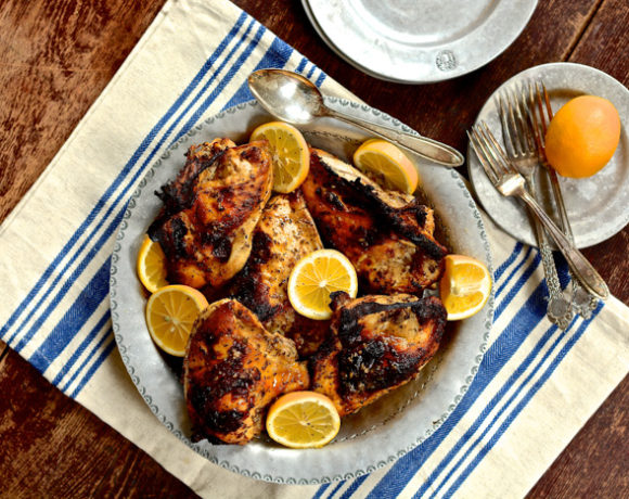Roasted Chicken Breast with Meyer Lemon
