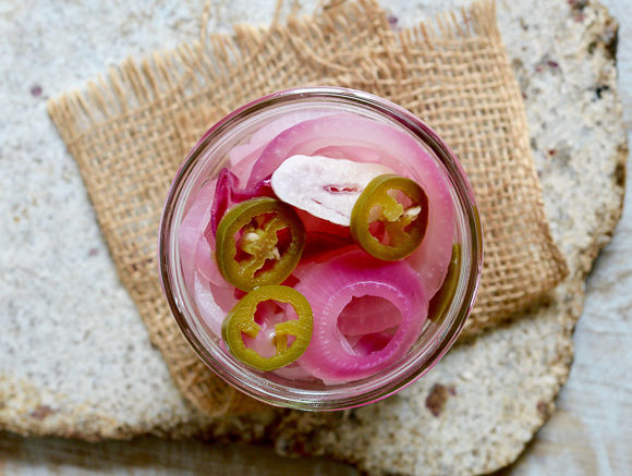 Spicy Pickled Red Onions ciaochowbambina.com