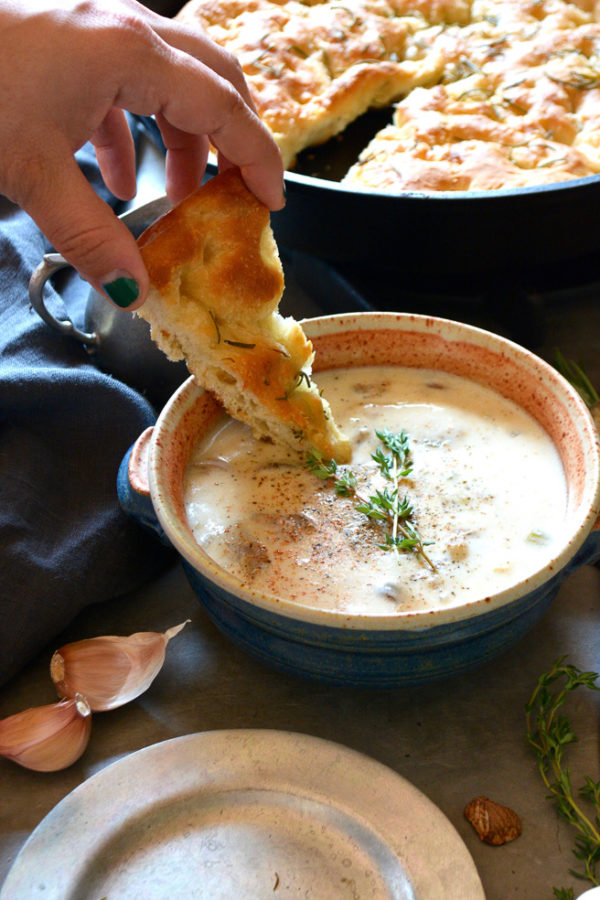 Cast Iron Rosemary Focaccia Ciao Chow Bambina