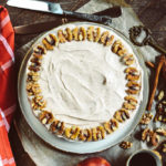 Apple Walnut Cake with Cinnamon Cream-Cheese Frosting ciaochowbambina.com