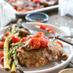 Sheet Pan Chicken Thighs with Summer Vegetables