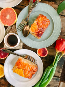 Citrus Upside-Down Sheet Cake ciaochowbambina.com
