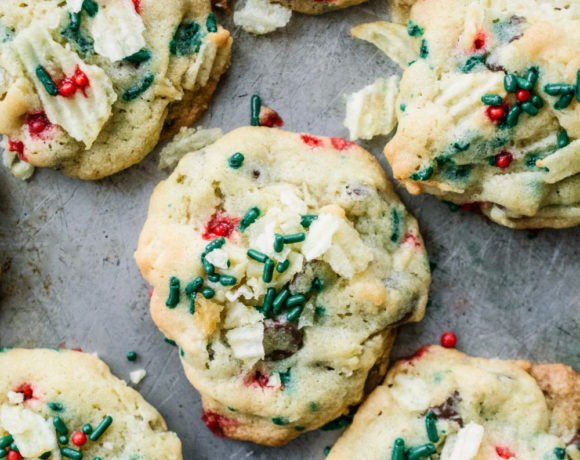 Holiday Potato Chip Cookies