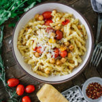 Spicy Pasta with Chickpeas and Herbs
