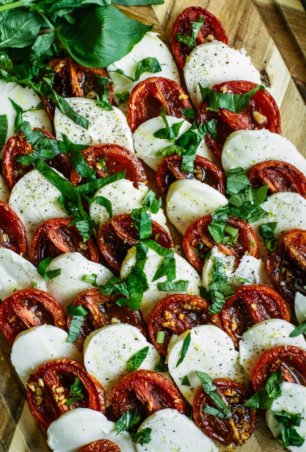 Roasted Tomato Caprese Salad