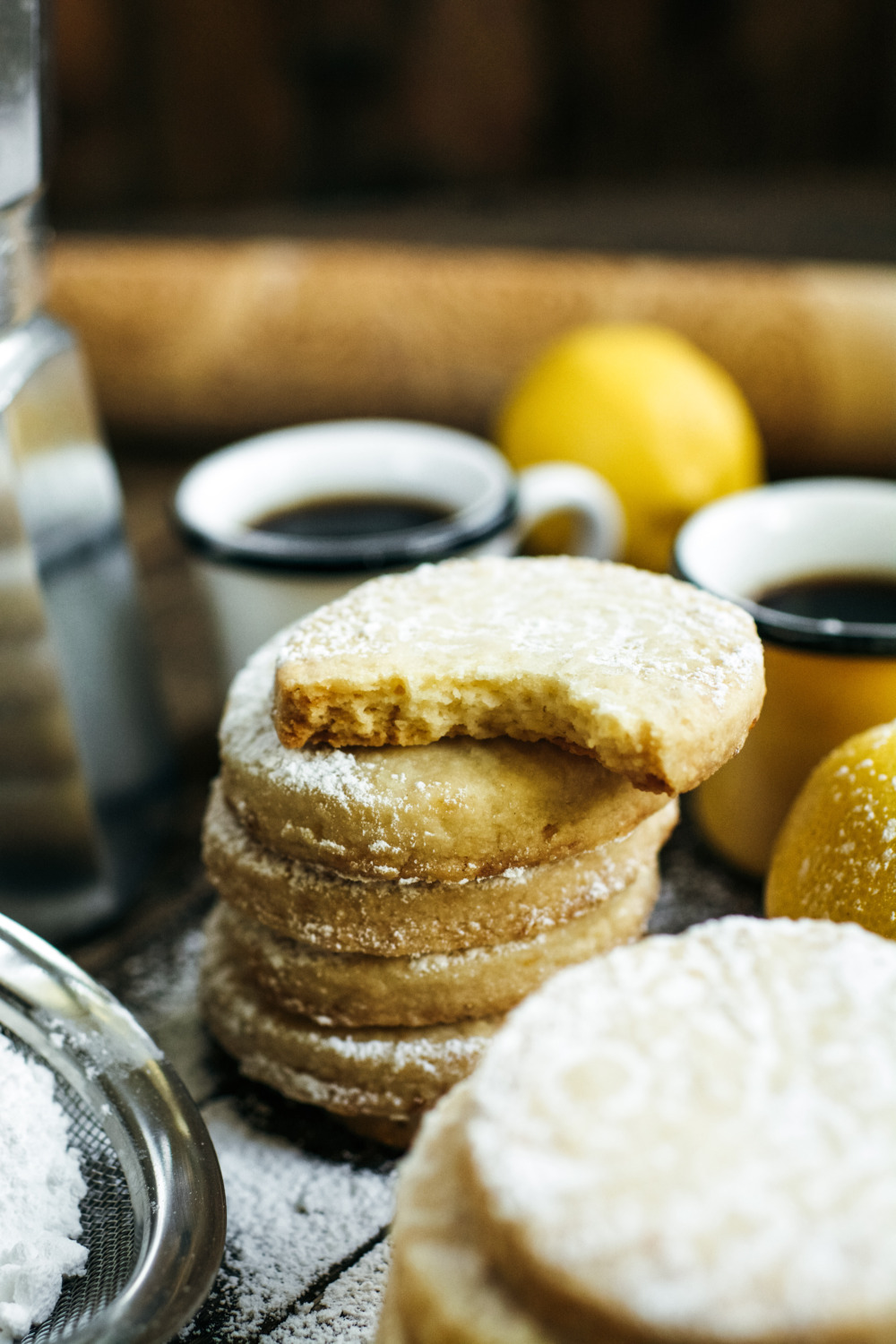 Lemon Scottish Shortbread Cookies | Ciao Chow Bambina