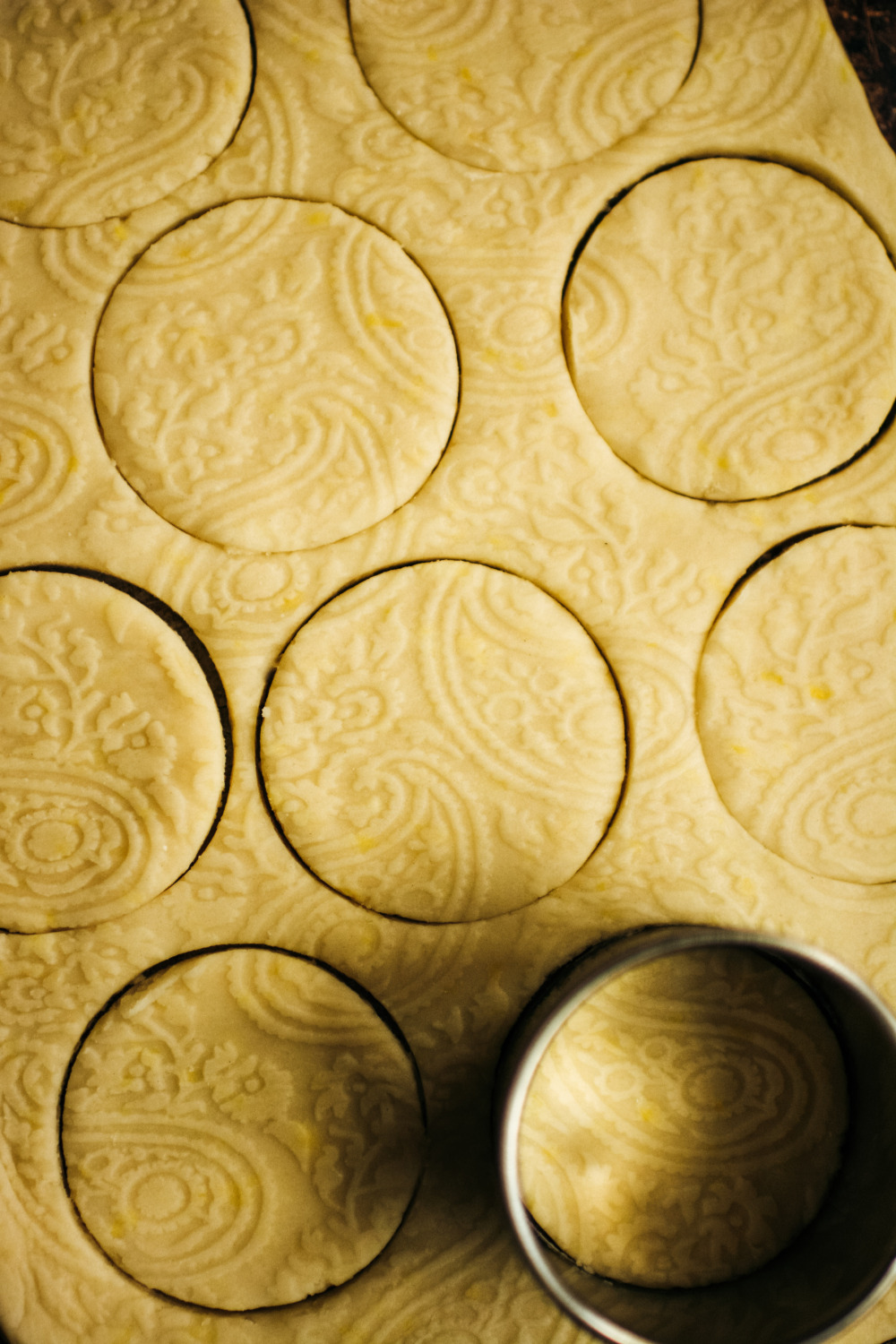 Lemon Scottish Shortbread Cookies