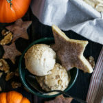 Maple Walnut and Pumpkin No-Churn Ice Cream